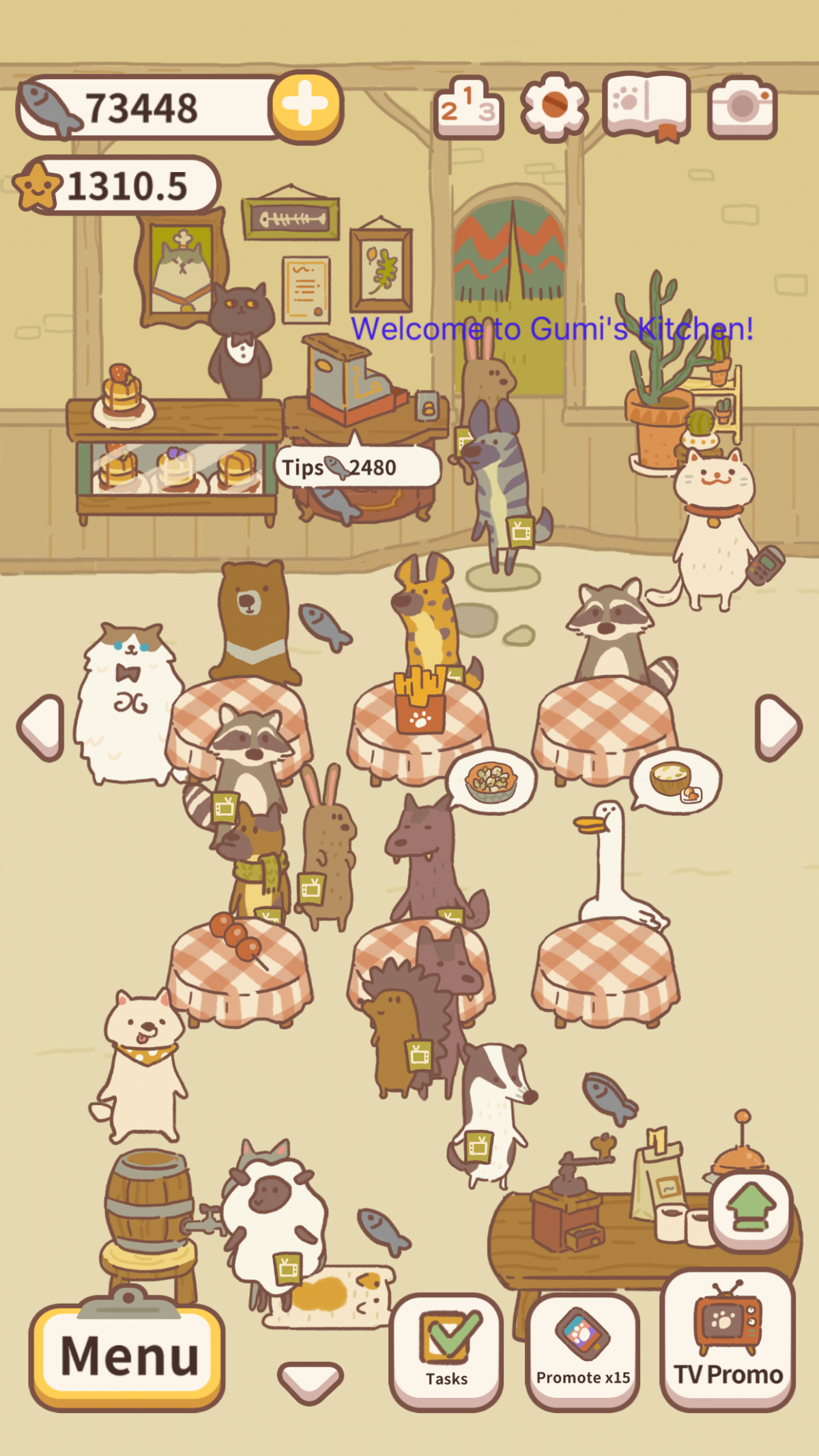 Animal Restaurant – Phone Game Girl